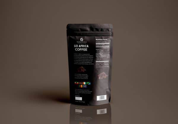 Go Africa® Coffee 0.5 kgs /17.63 oz Bag (Ground Bean) Dark Roast - Image 2