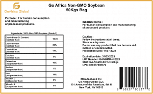 Go Africa®  Non-GMO Soybeans for Human Consumption, 50 Kgs Bags sold per MT - Image 3