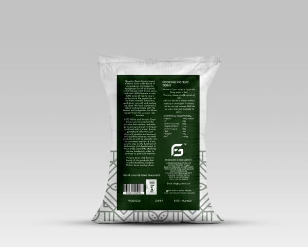 Victoria Grain Milled Rice,  by I-Go Africa® 5kgs (grade 1) - Image 3