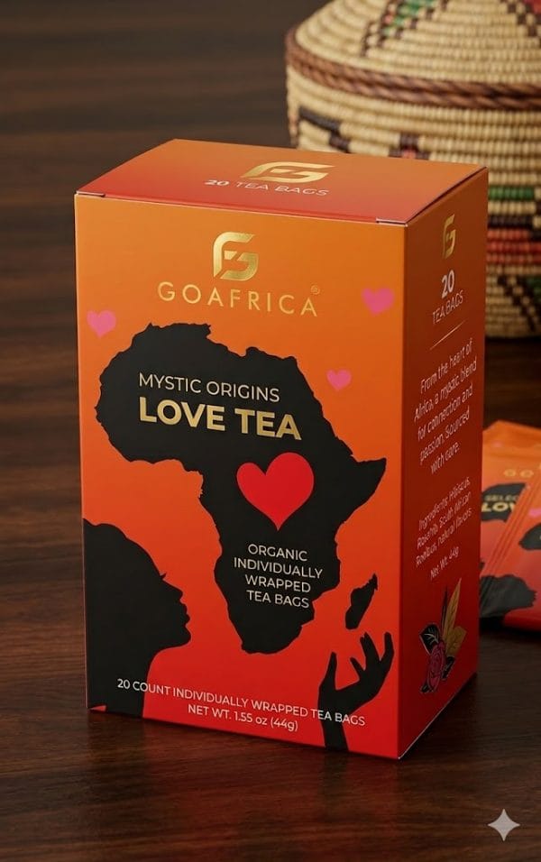 Go Africa® Mystic Origins- Love Tea (20-Count Box) 20 tea bags (1.55 oz /44g) - Image 7