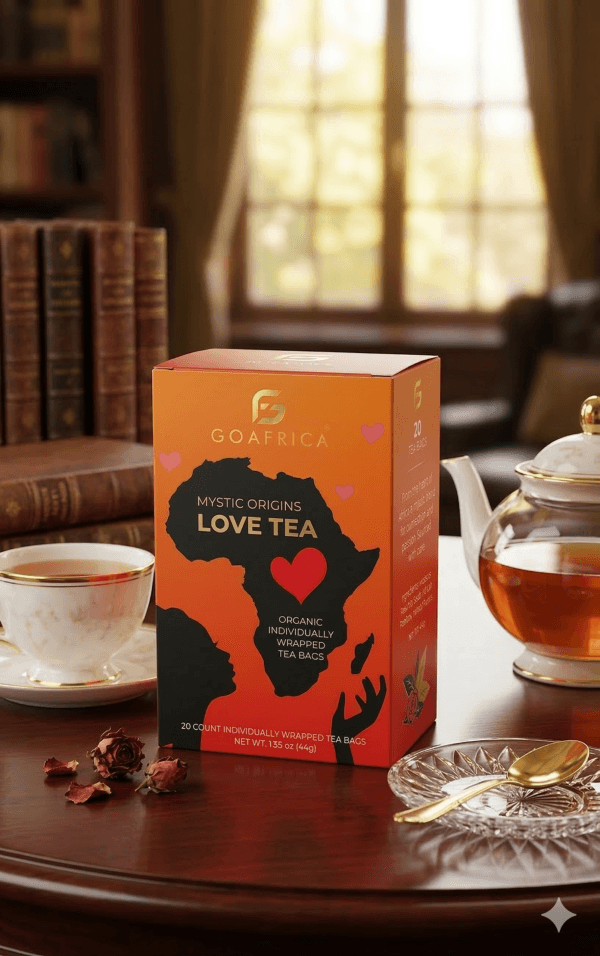Go Africa® Mystic Origins- Love Tea (20-Count Box) 20 tea bags (1.55 oz /44g) - Image 3